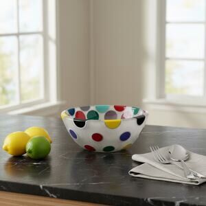 Hand Turned Epoxy Bowl with Golf Balls